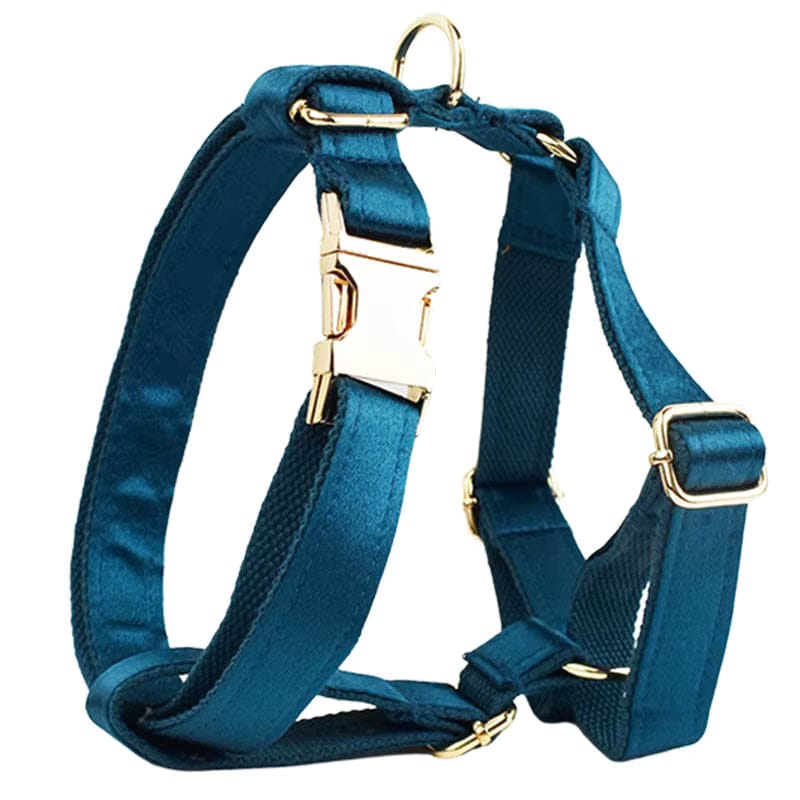 Conjunto de satén verde azulado