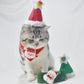 Christmas Knitted Scarf And Hat For Dogs And Cats