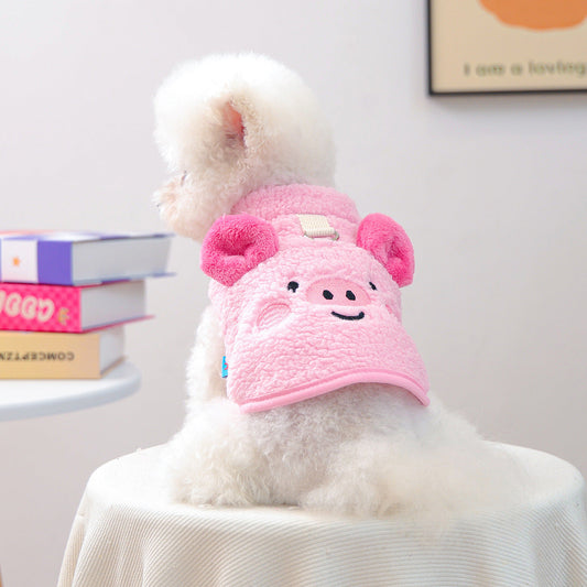 Dudu Lambswool Pig-Style Thermal Vest