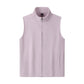 Zipper Stand Collar Double-sided Fleece Cardigan Fleece Vest