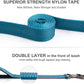 5 FT Heavy Duty Dog Leash with 2 Comfortable Padded Handles