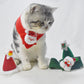 Christmas Knitted Scarf And Hat For Dogs And Cats