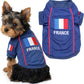 Parisian Pet Breathable Mesh Soccer Jersey for Dogs, XS–5XL