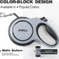 26FT Retractable Dog Leash Heavy Duty Reflective Tangle Free