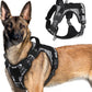 No Pull Tactical Dog Harness Molle Vest Adjustable Medium Large Dogs