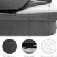Orthopedic Dog Bed Sofa with Bolster Washable Cover Waterproof Liner