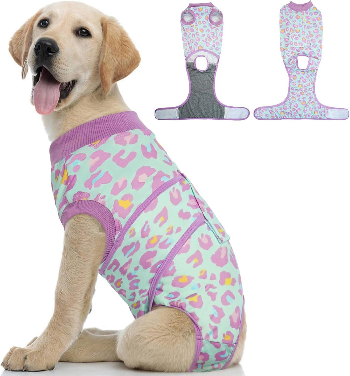 Dog Recovery Onesie Suit After Surgery – 4 Colors, XS–2XL