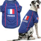 Parisian Pet Breathable Mesh Soccer Jersey for Dogs, XS–5XL