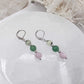 LIDERAR CON AMOR-Conjunto de joyas de kunzita, aventurina verde y prehnita