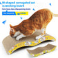 Cat Scratch Board Leather Taobao Integrated Corrugated Paper Grinding Claw
