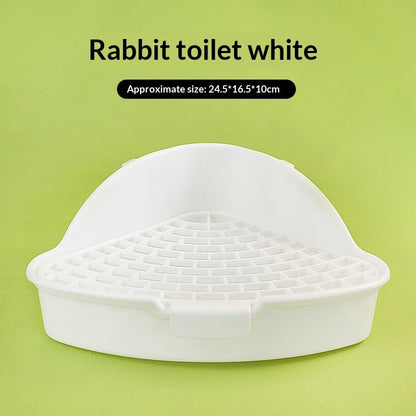 Pet Bunny Triangle Toilet Supplies Potty