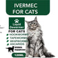 Cat Dewormer Liquid Broad Spectrum Tapeworm Roundworm Hookworm 120ml