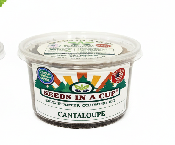 Cantaloupe Grow Kit | Grow Cantaloupe from Seed | Seeds In A Cup®