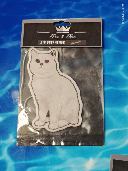 Cat White Air Fresheners 3 Pack Pineapple Scent  PNC Family Finds
