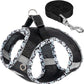 Dog Harness and Leash Set No Pull Reflective Step In Adjustable Small Dogs Cats