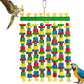 Large Parrot Toy Natural Wood Bird Chew Toy for Macaws Cockatoos