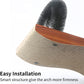 Cat Self Groomer Arch Scratcher Massager Toy with Scratch Pad for Cats