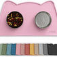 Silicone Pet Feeding Mat – Waterproof Non-Slip Bowl Mat, 36 Options