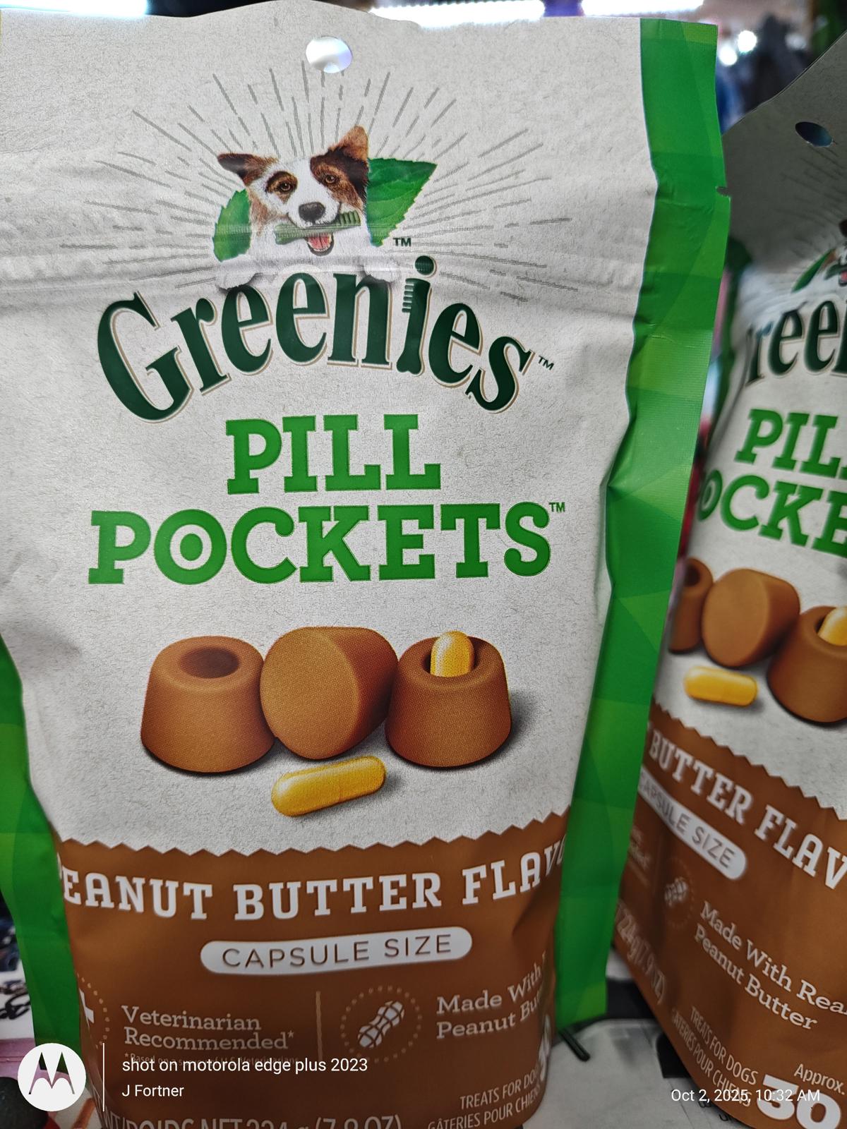 Hide a Capsule Pet Treats  for Dogs , 30 Count (Pack of 1), Peanut Butter