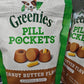 Hide a Capsule Pet Treats  for Dogs , 30 Count (Pack of 2), Peanut Butter
