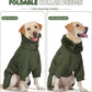 Waterproof Fleece-Lined Dog Snow Jacket, S–3XL