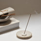 Cedarwood Incense Stick Set – 30 Sticks with Ceramic Holder
