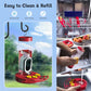 Hummingbird Feeder Camera Solar WiFi Smart AI Motion Detection 20oz