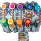 Chakra Balancing Elixirs - Essential Oils - 10 Roller Bottles Set