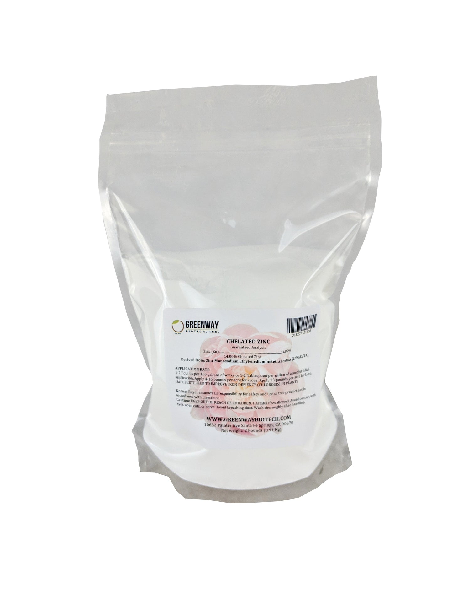 Chelated Zinc EDTA Fertilizer
