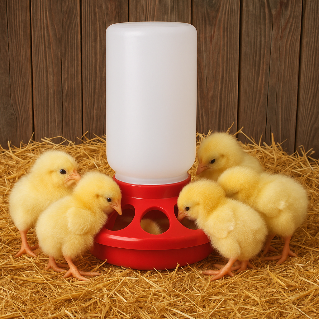 Little Giant 1 QT Poultry Chick Feeder or Waterer Replacement Parts Plastic & Full Sets