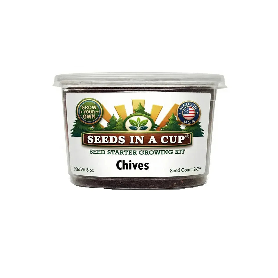 Chives Grow Kit | Grow Fresh Chives from Seed | Seeds In A Cup®