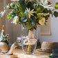Clear Art Glass Vase