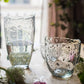 Clear Art Glass Vase