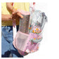 Flower Shop Clear Backpack; Women's Fashion Book Bag; For Ladies at School, W...