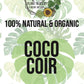 Hydrated Coco Coir Soil Amendment 8oz Volume Resealable Bags Organic - Oregon Licensed Nursery - Measured in 8oz Volume 6x9x3 Bag