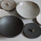 Light Grey Ceramic Incense Bowl