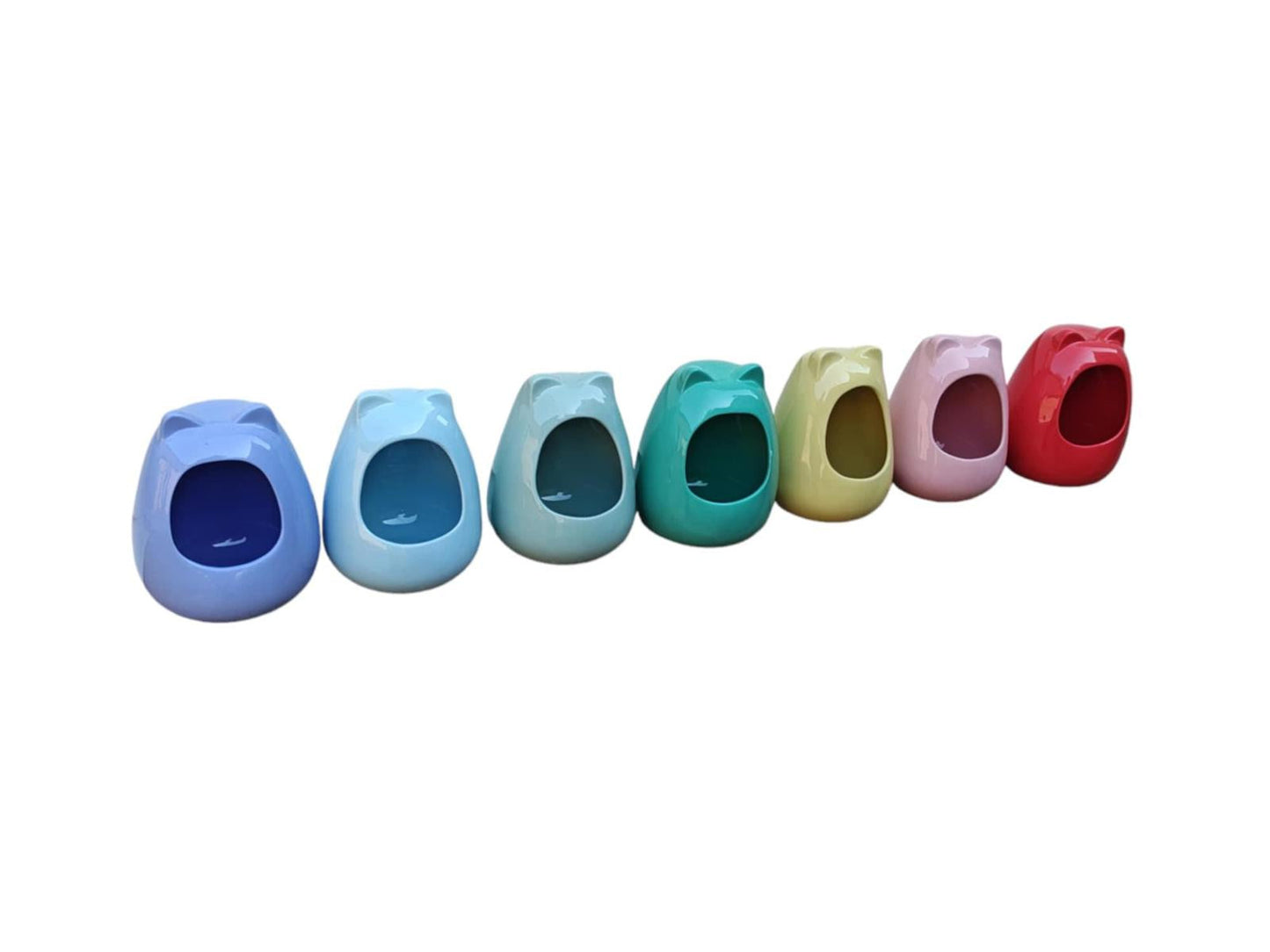 Ceramic Dust House  "Chilly House Original " by PNC - Large- Sky Blue