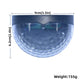 Compact Solar Light for Wall with Elegant Water Drop Lighting for Outdoor