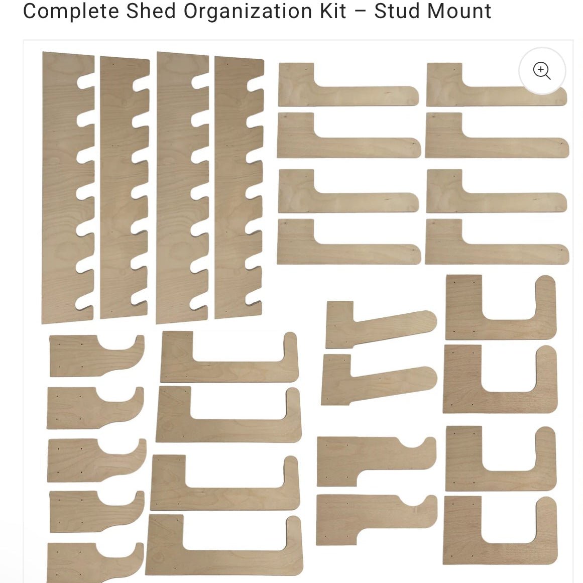 Complete Shed Organization Kit
