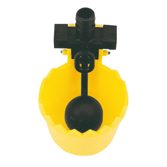 Constant Level Poultry Drinking Bowl with Float Valve for Chickens, Ducks & Birds