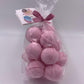 14 pack of 1 oz bath bomb fizzies (U-select fragrance) with shea, mango & cocoa butter, gift bag bath fizzies, relax while you moisturize your skin