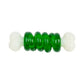 Country Living Bone-a-Treat Dog Chew Toy – Orange Bulged Balls & Green Spiral Ring
