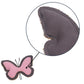 Country Living Canvas & Jute Butterfly-Shaped Dog Chew Toy – Durable, Safe and Non-Toxic