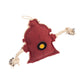 Country Living Canvas & Jute Fire Hydrant Dog Chew Toy – Durable, Safe and Non-Toxic