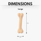Country Living Nylon Chew Bone Toy for Dogs (Chicken-Flavored), Ideal for Heavy Chewers
