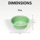 Country Living Set of 2 Coated Stainless Steel Heavy Dog Bowls - Ideal for Medium to Large Breeds
