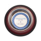 Country Living Set of 2 Ribbed Non-Slip Pet Bowls – Merlot Red