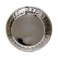 Country Living Set of 2 Hammered Stainless Steel Dog Bowls – Ideal for Extra Large Breeds – Rose Quartz/64oz