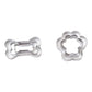 Country Living 6-Piece Stainless Steel Cookie Cutter Set (3 Paw-Shaped, 3 Bone-Shaped)