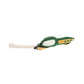 Country Living Faux Leather Green Tractor Dog Chew Toy, Durable, Safe and Non-Toxic